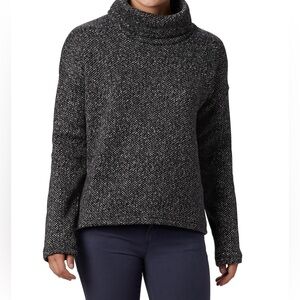 Columbia Women's Large Fleece Turtleneck Pullover Outdoor Soft Warm Winter Top
